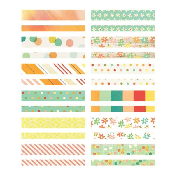 Simple Stories Designer washi paper tape Summer Vibes
