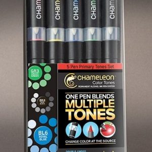 Chameleon Color Tones 5 Pen Set Primary Tones