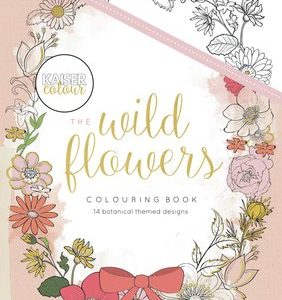 Kaisercolour The Wild Flowers Colouring book