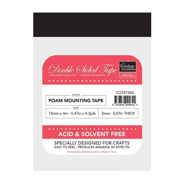 Couture Creations Foam Mounting Tape 12mm