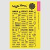 Waffle Flower Crafts Plan to Glow Stamp Set