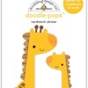 Doodlebug Design Doodle Pops Jenny & Jojo Giraffe