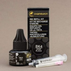 Chameleon Pens Ink Refill Deep Black