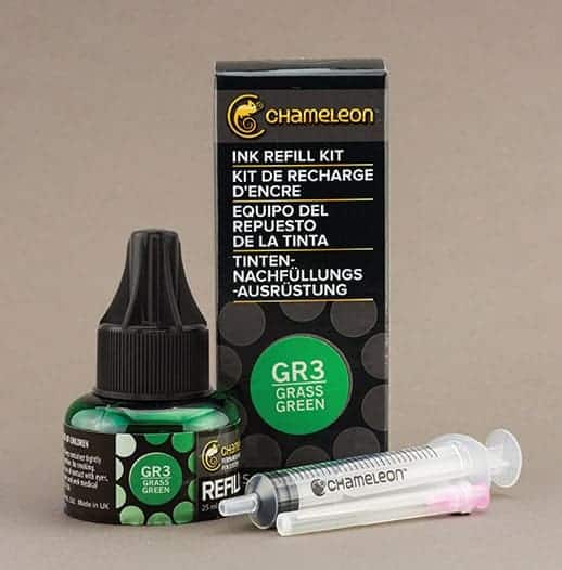 Chameleon Pens Ink Refill Grass Green