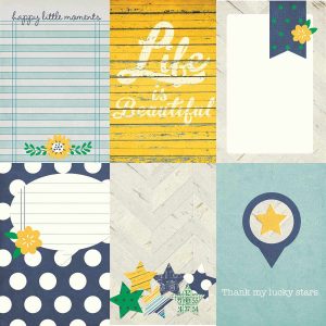 Simple Stories 12x12 A Charmed Life Vertical Journal Cards