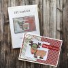 DIY Card Kit Christmas Reindeer
