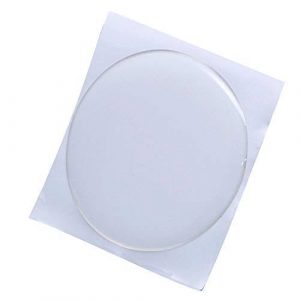 2 Inch Clear Epoxy Circle Stickers