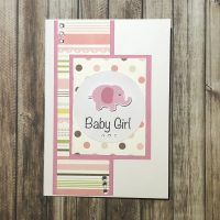 Handmade Baby Girl Card