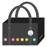 Doodlebug Design Foldable Tote Bag Daisies