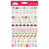 Doodlebug Puffy Icon Stickers Candy Cane