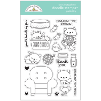 Doodlebug Doodle Stamps Pretty Kitty
